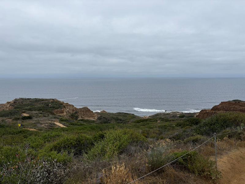 Beach trail loop view